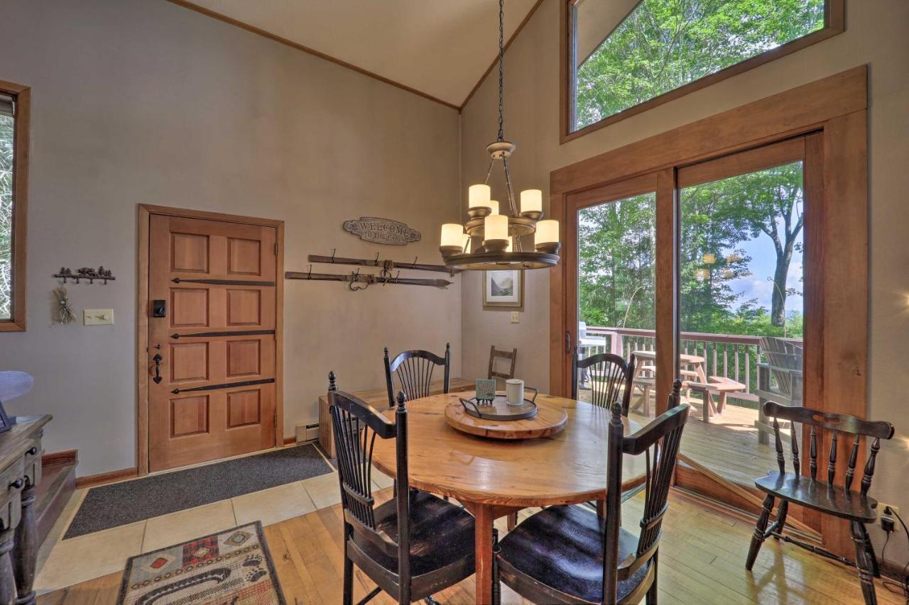 Beech Mountain Cabin Retreat With Hot Tub And Views! Extérieur photo