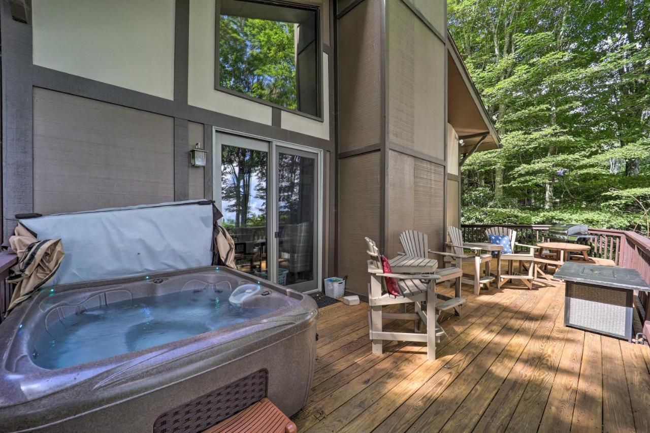 Beech Mountain Cabin Retreat With Hot Tub And Views! Extérieur photo